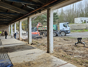 Rekonstrukce haly na farmě chovu prasat